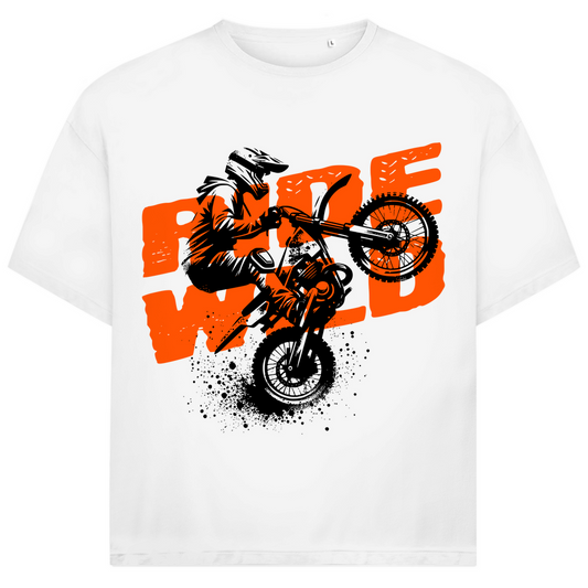 RIDE WILD – Oversized T-Shirt für Offroad-Fans