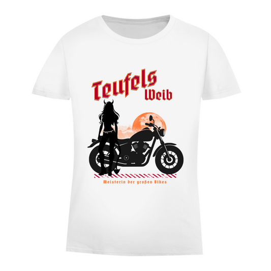 TEUFELSWEIB - Bikershirt für Frauen