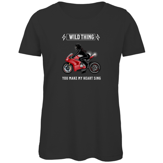 WILD THING - Biker T-Shirt für Frauen