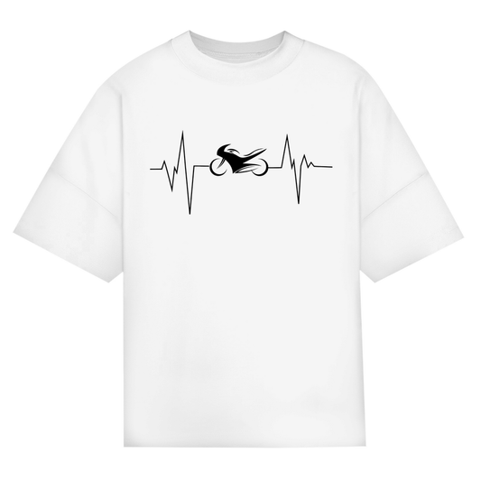 Heartbeat Sport - Oversized Damen T-Shirt