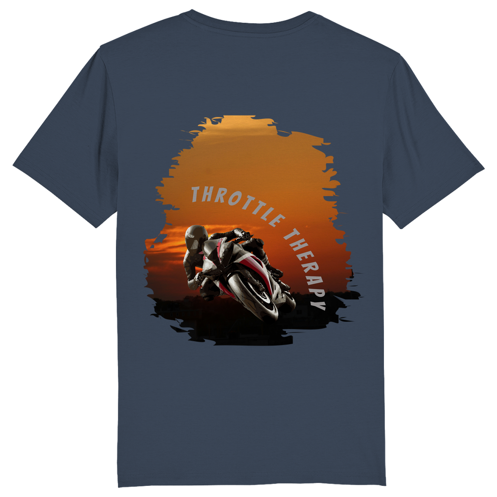 THROTTLE THERAPIE - Biker T-Shirt für Männer