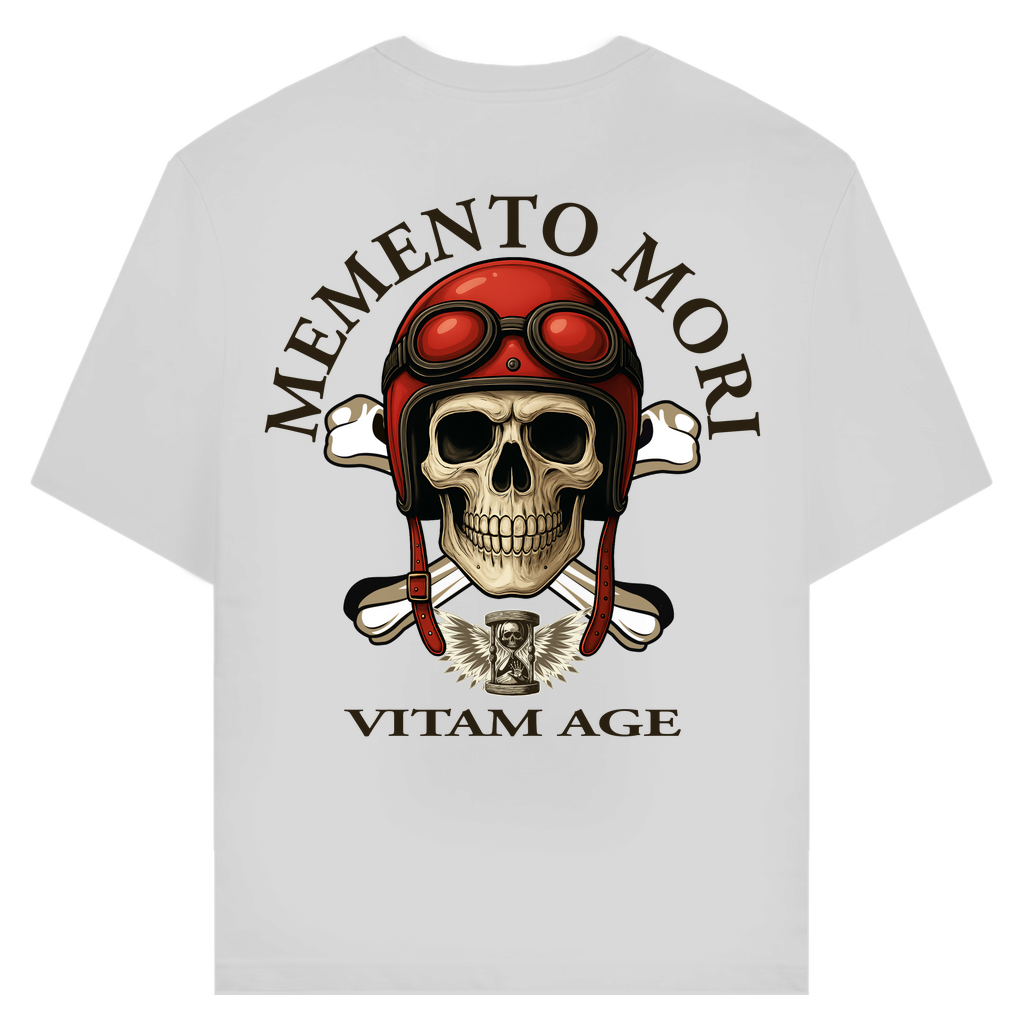 MEMENTO MORI - VITAM AGE - Herren Bikershirt