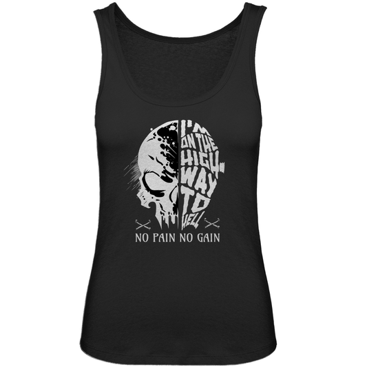 I'M ON THE HIGHWAY TO HELL - Damen Biker Tank Top