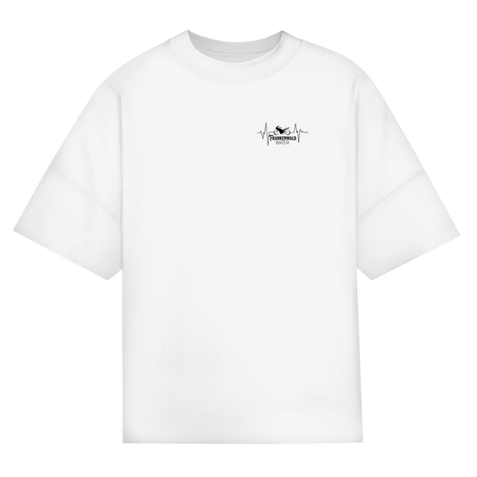 HERZKLOPFEN - FRANKENWALD BIKER - Oversize Biker T-Shirt für Frauen
