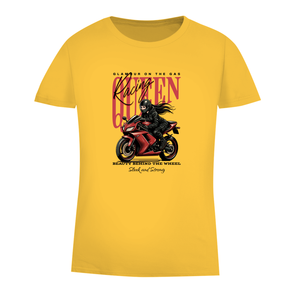 RACING QUEEN - Biker T-Shirt für Frauen