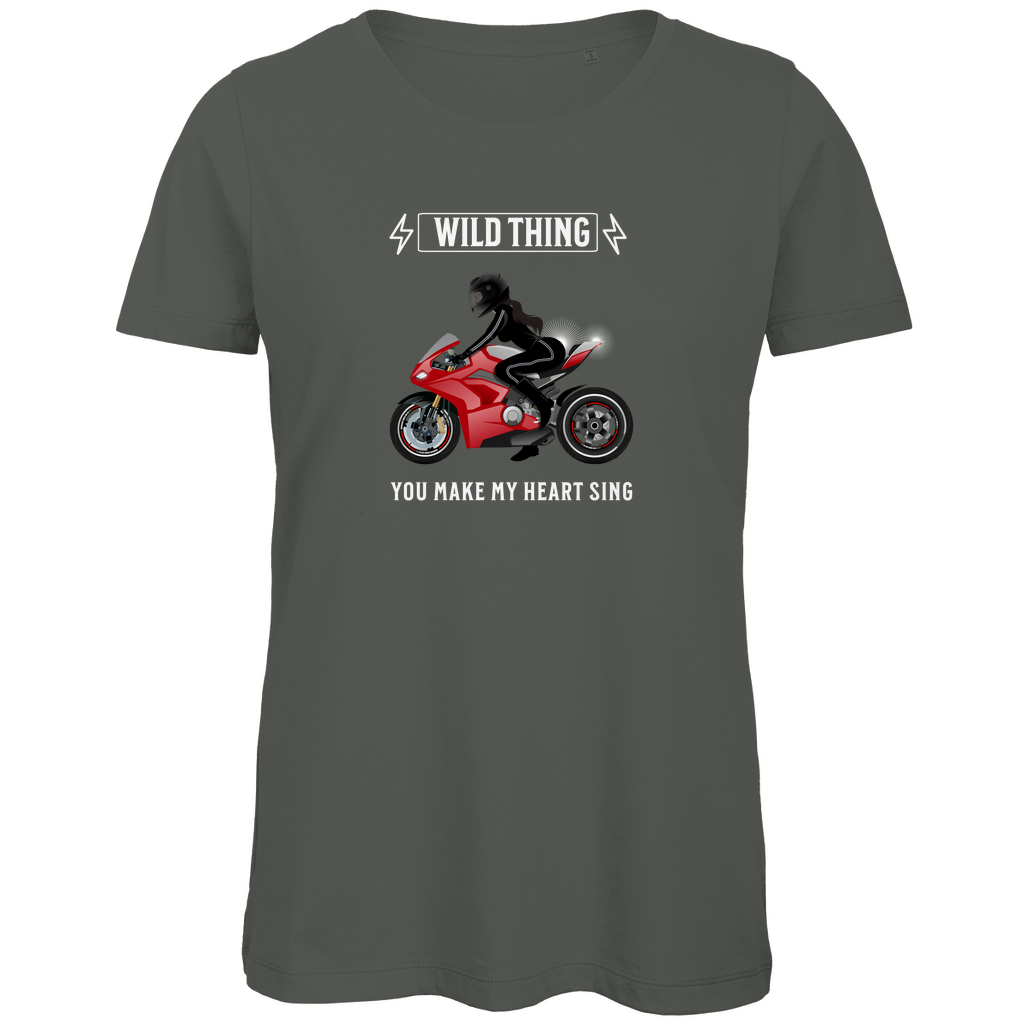 WILD THING - Biker T-Shirt für Frauen