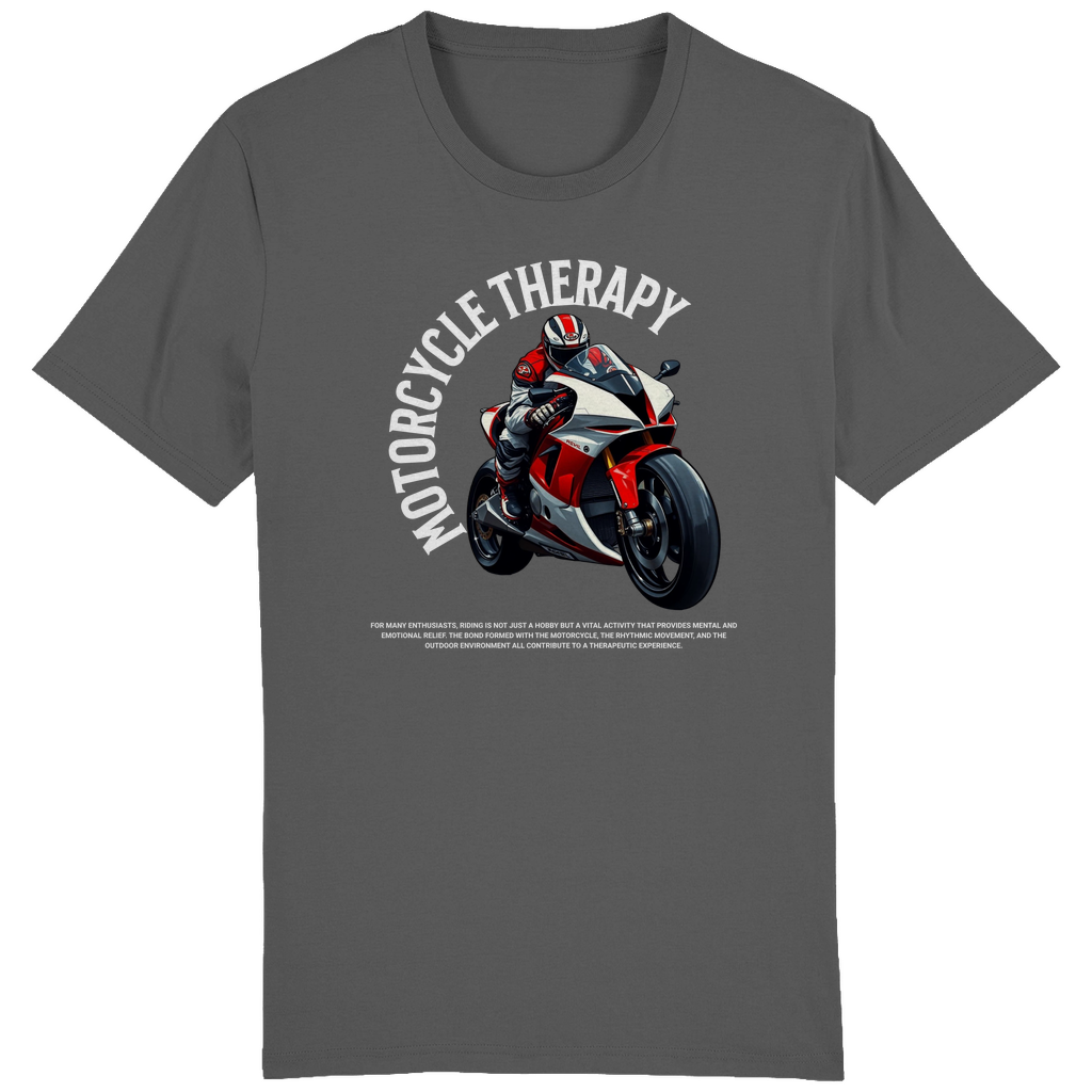 MOTORCYCLE THERAPIE - Biker T-Shirt