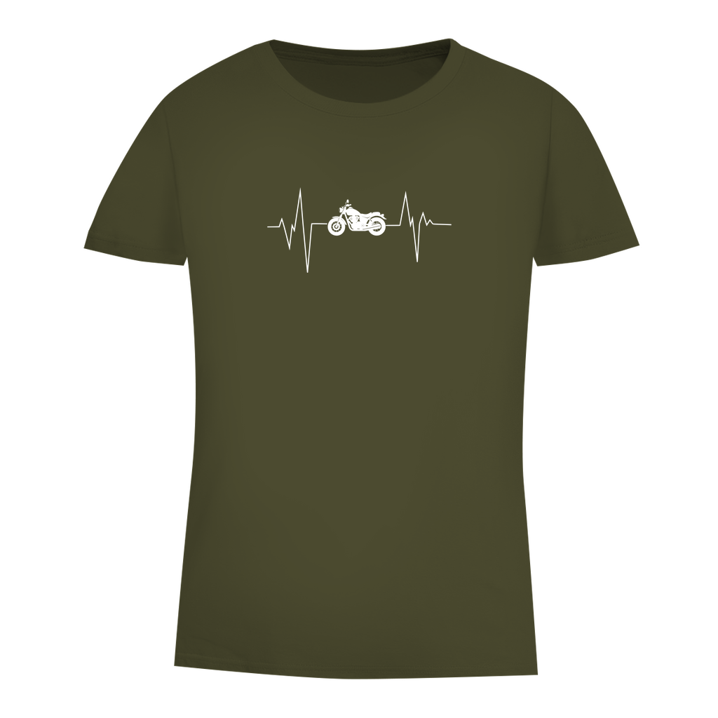HERZKLOPFEN - Biker T-Shirt für Frauen
