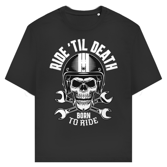RIDE 'TIL DEATH - Herren Biker Shirt