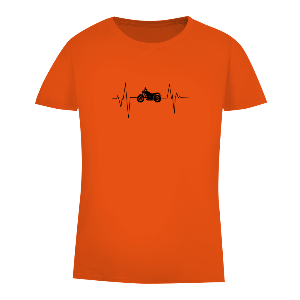 HERZKLOPFEN - Biker T-Shirt für Frauen