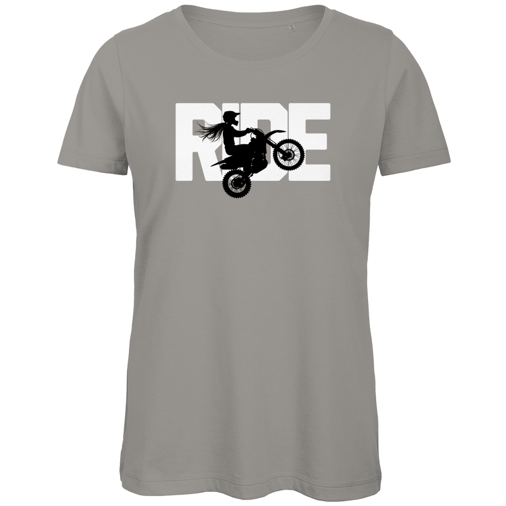 RIDE – Motorrad T-Shirt für Bikerinnen