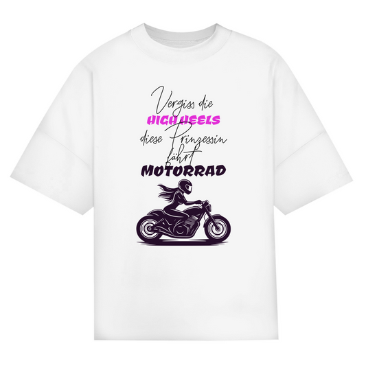 VERGISS DIE HIGHHEELS ... - Oversized Biker Shirt