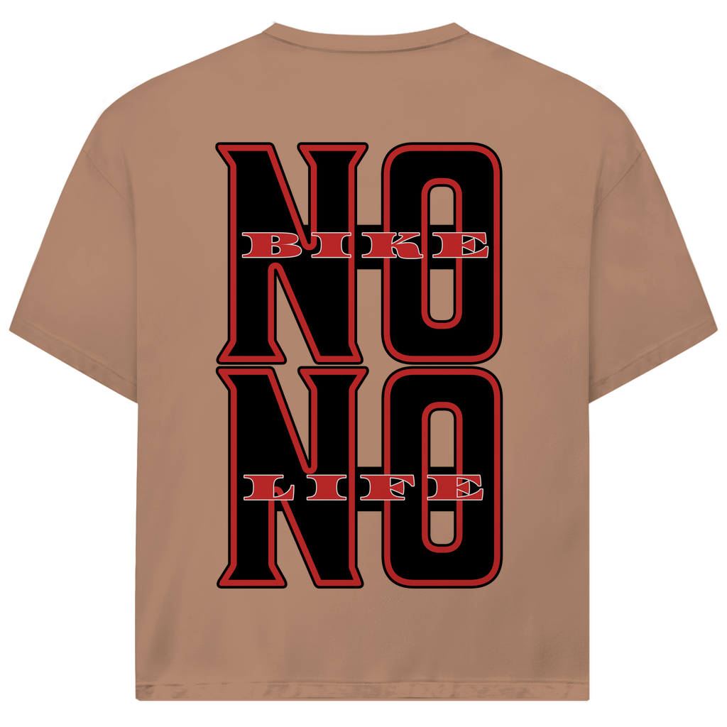 NO BIKE NO LIFE - Oversized Herren T-Shirt