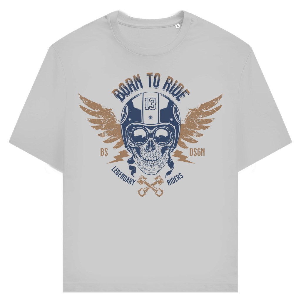 BORN TO RIDE - Herren Bikershirt