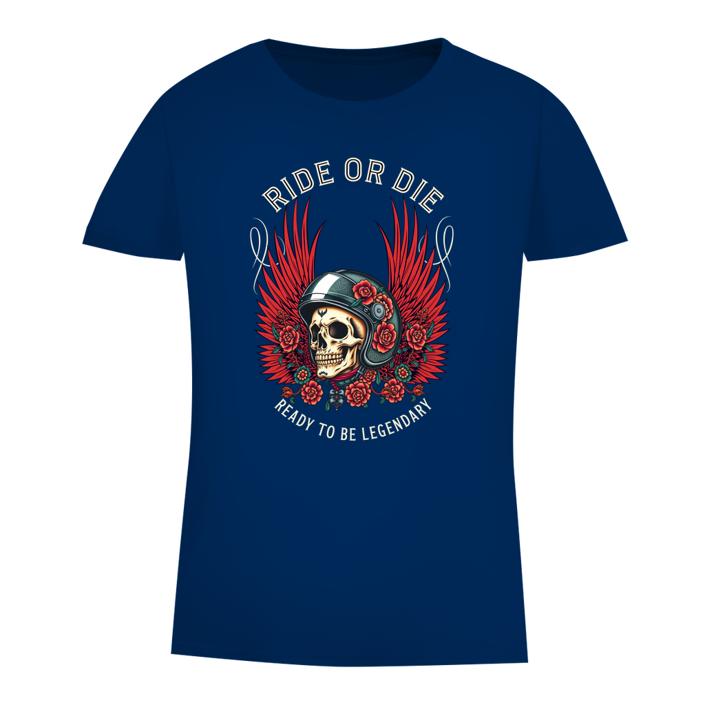 RIDE OR DIE - Damen Biker T-Shirt