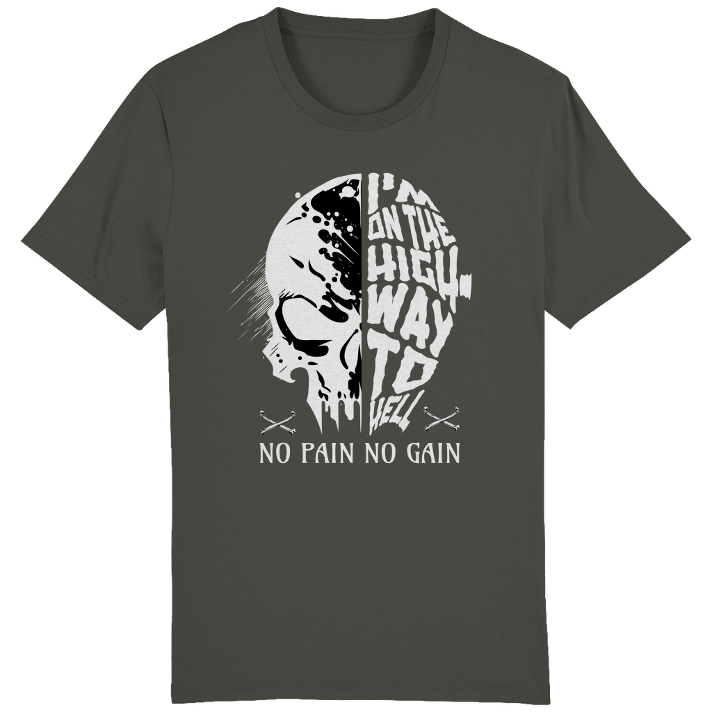 I'M ON THE HIGHWAY TO HELL - Bikershirt für Herren