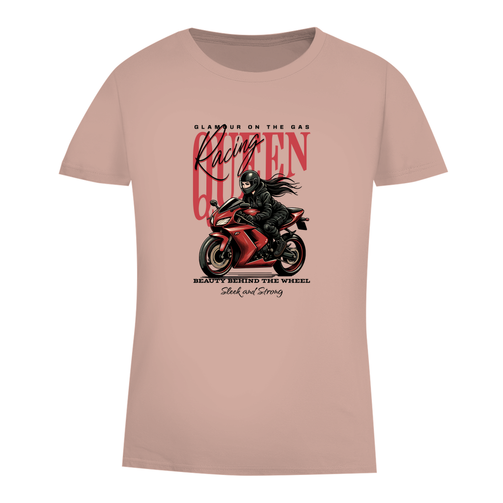 RACING QUEEN - Biker T-Shirt für Frauen