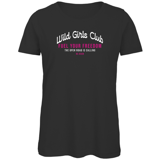 WILD GIRLS CLUB - T-Shirt für Motorradfahrerinnen