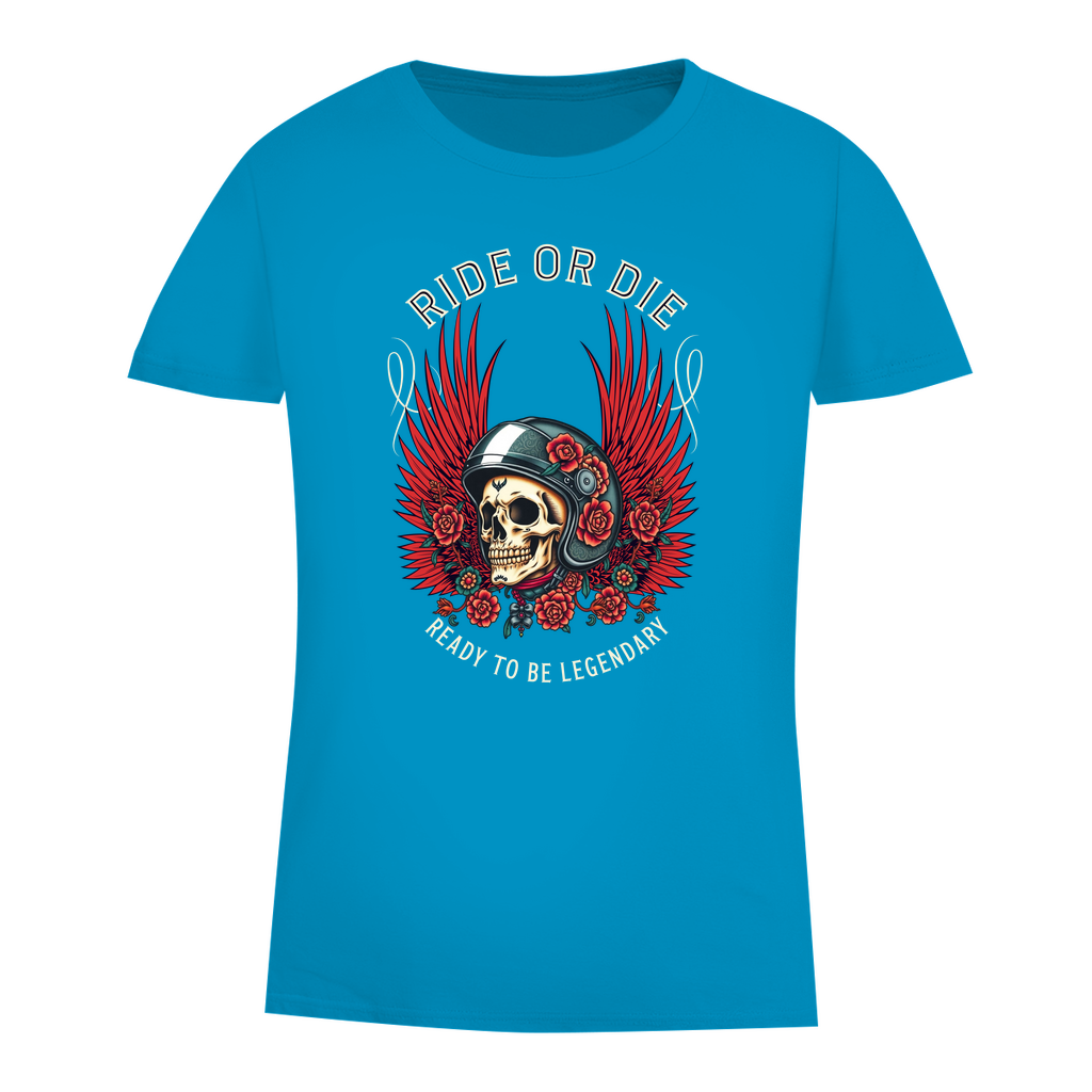 RIDE OR DIE - Damen Biker T-Shirt