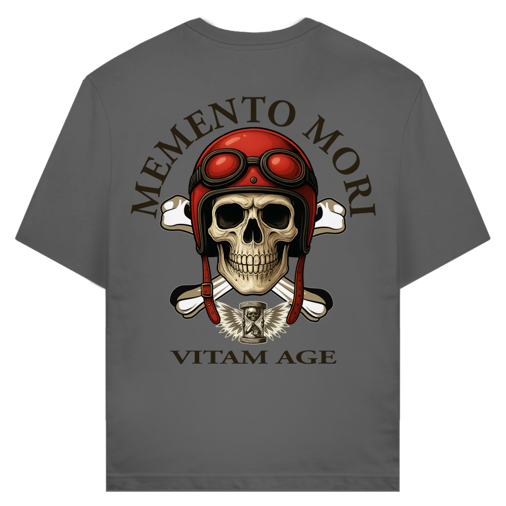 MEMENTO MORI - VITAM AGE - Herren Bikershirt