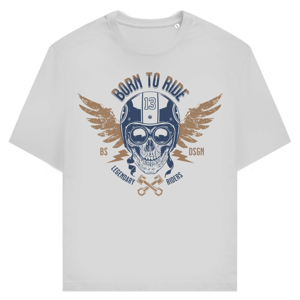 BORN TO RIDE - Herren Bikershirt
