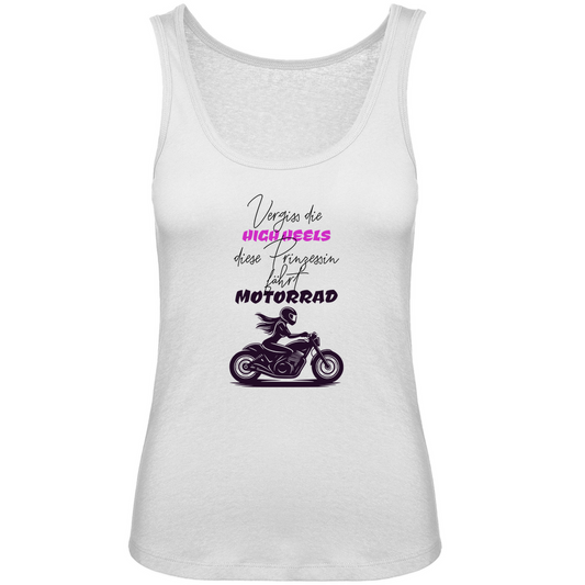 VERGISS DIE HIGHHEELS - Damen Biker Tank Top