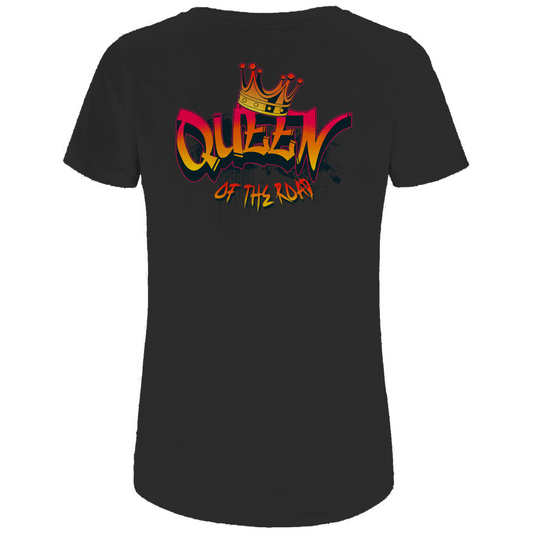 QUEEN OF THE ROAD - Damen Biker T-Shirt