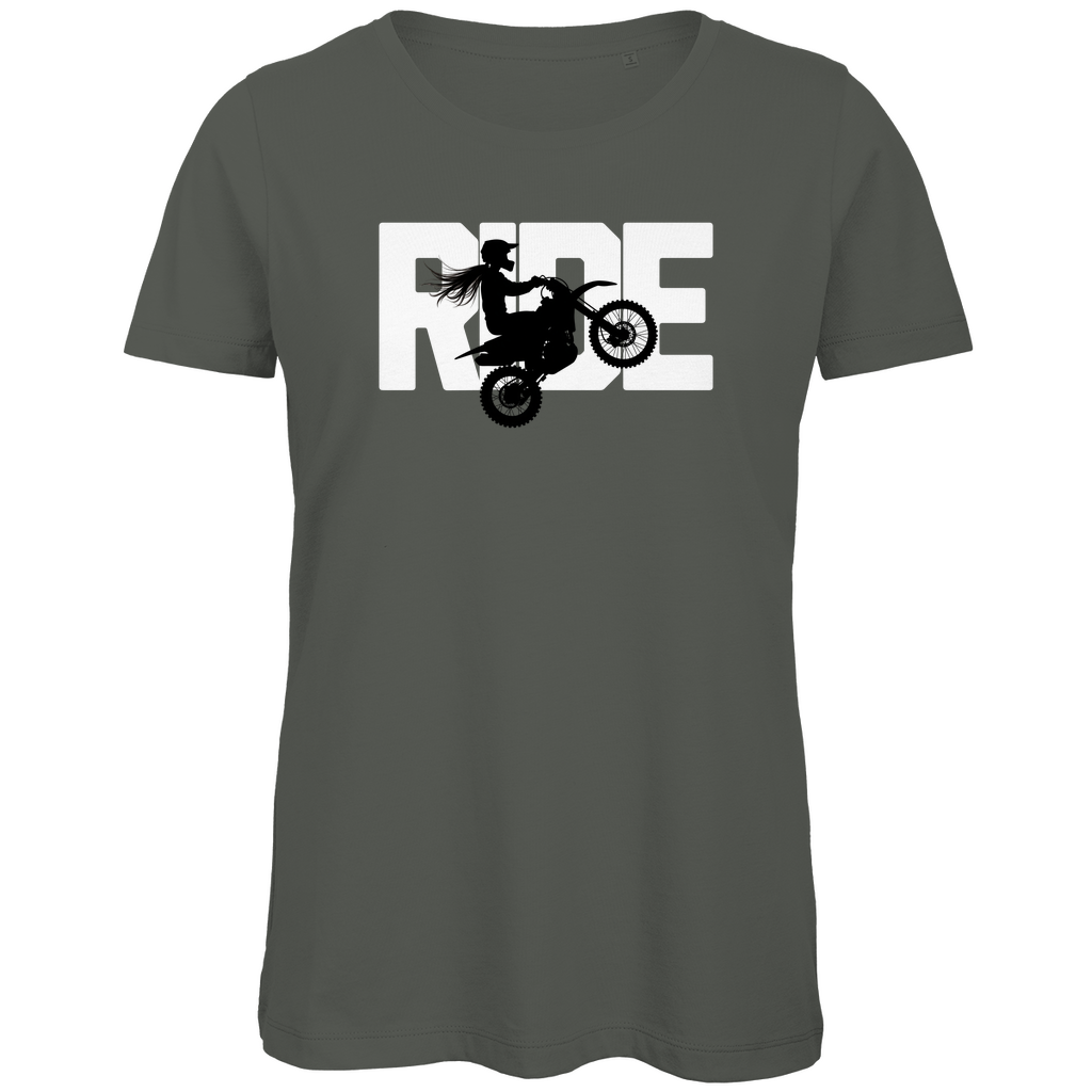 RIDE – Motorrad T-Shirt für Bikerinnen
