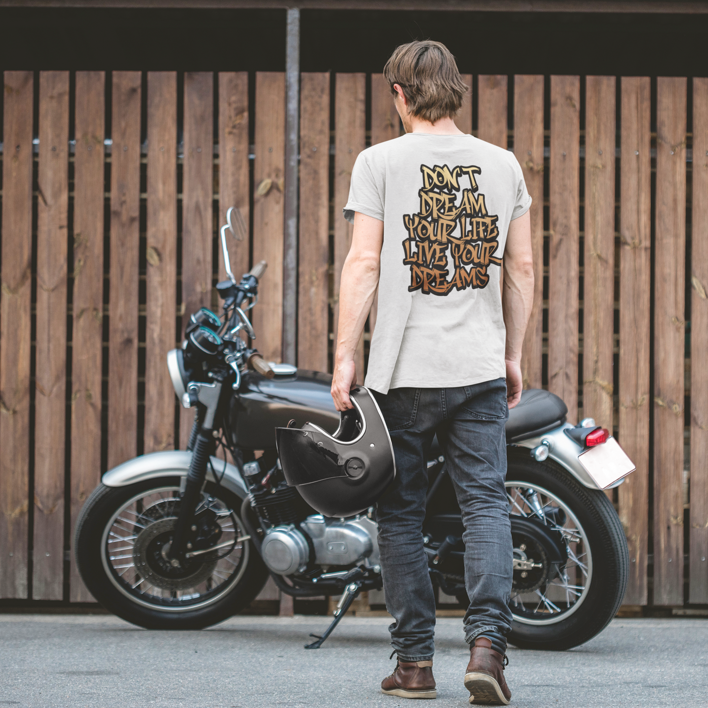 DON'T DREAM YOUR LIFE ... - Premium T-Shirt