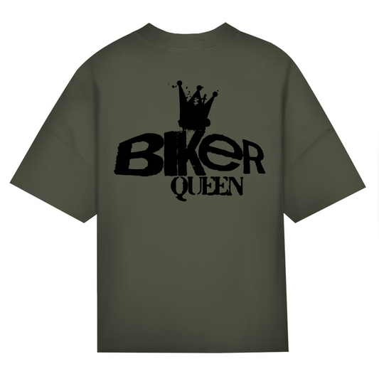 BIKER QUEEN - Biker Damenshirt Oversized