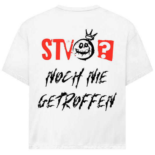 STVO? NOCH NIE GETROFFEN - Oversized Herren T-Shirt