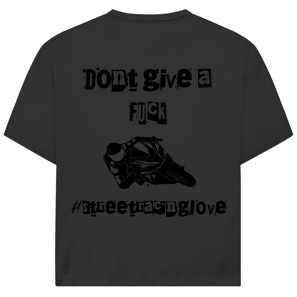DON'T GIVE A FUCK - Oversized Herren T-Shirt