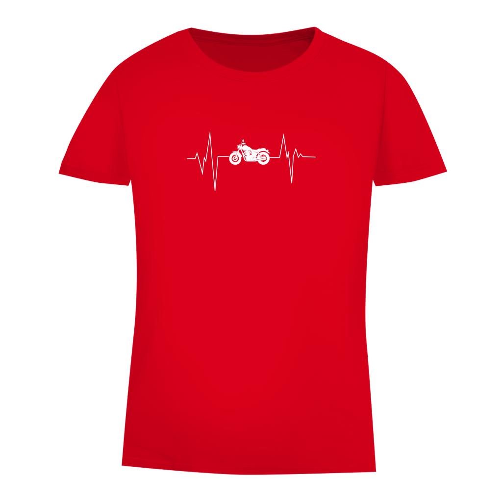 HERZKLOPFEN - Biker T-Shirt für Frauen