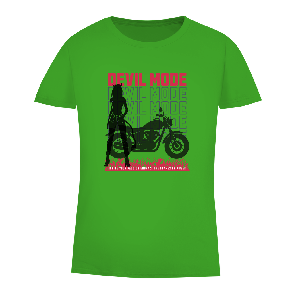 DEVIL MODE - Biker T-Shirt für Frauen