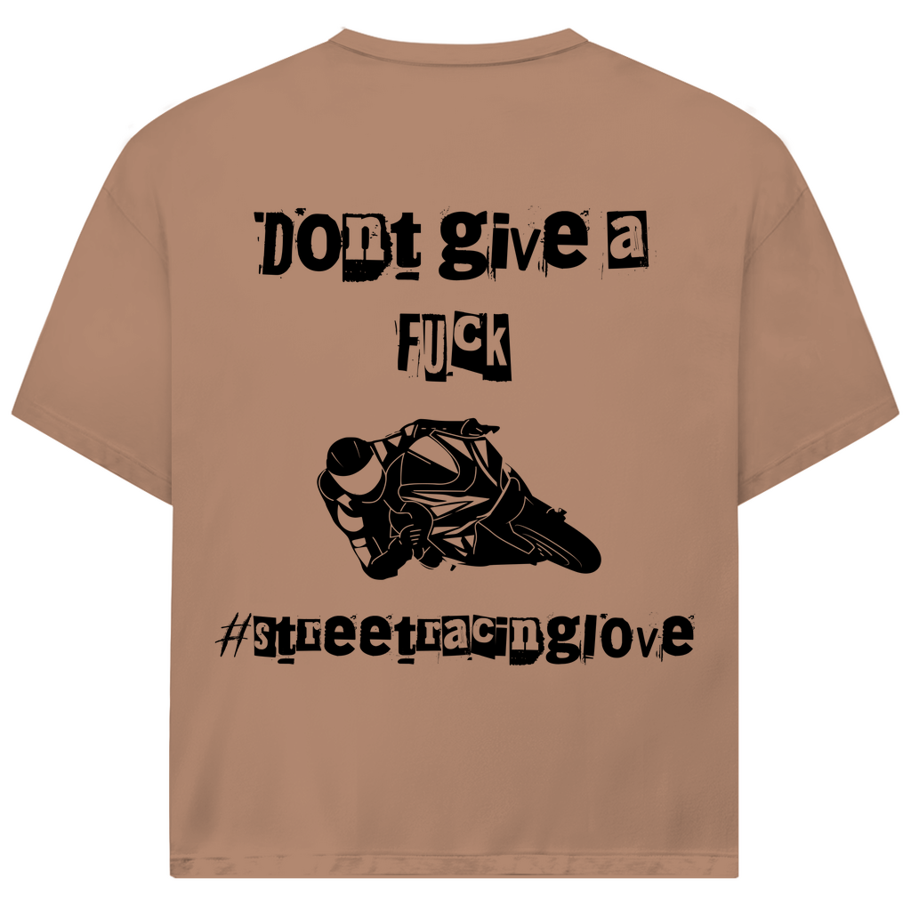 DON'T GIVE A FUCK - Oversized Herren T-Shirt