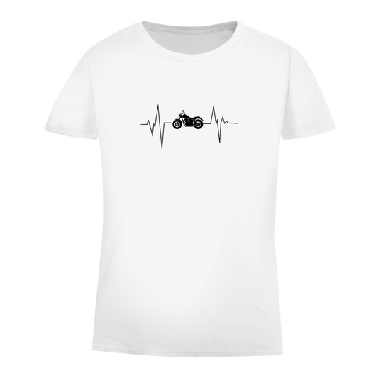 HERZKLOPFEN - Biker T-Shirt für Frauen