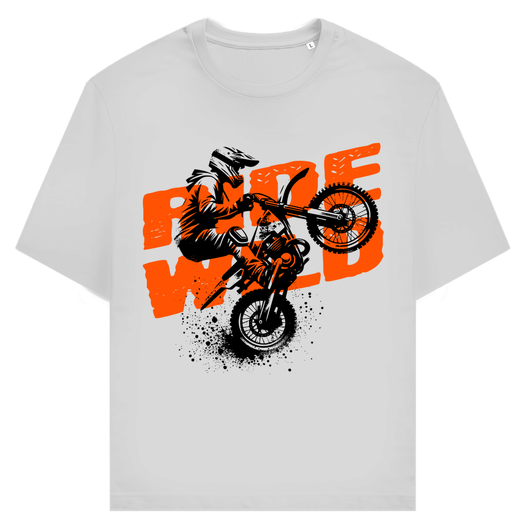 RIDE WILD - Biker Shirt – Motocross & Supermoto Power