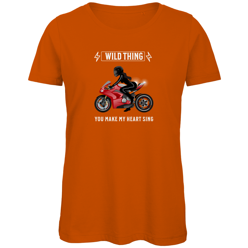 WILD THING - Biker T-Shirt für Frauen