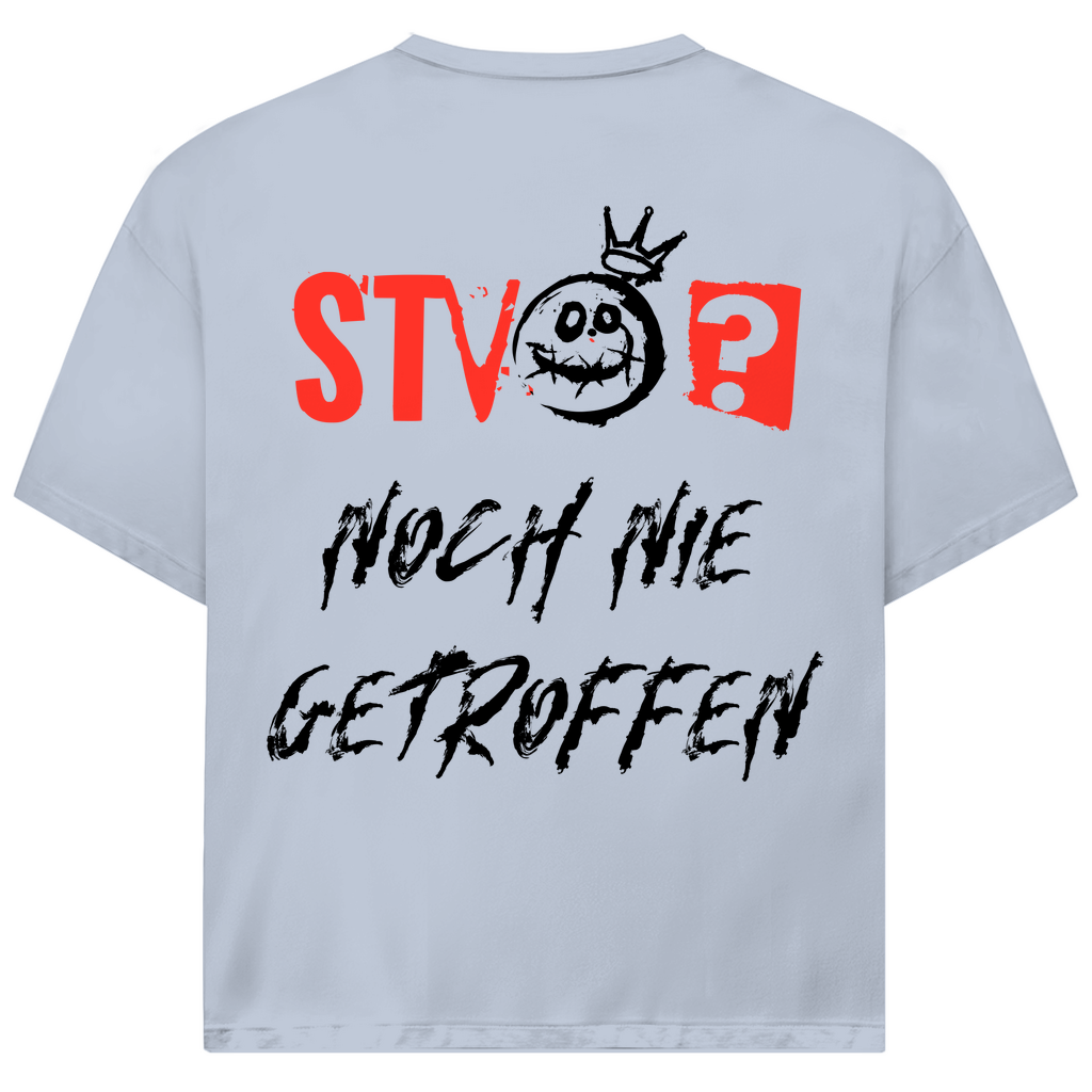 STVO? NOCH NIE GETROFFEN - Oversized Herren T-Shirt