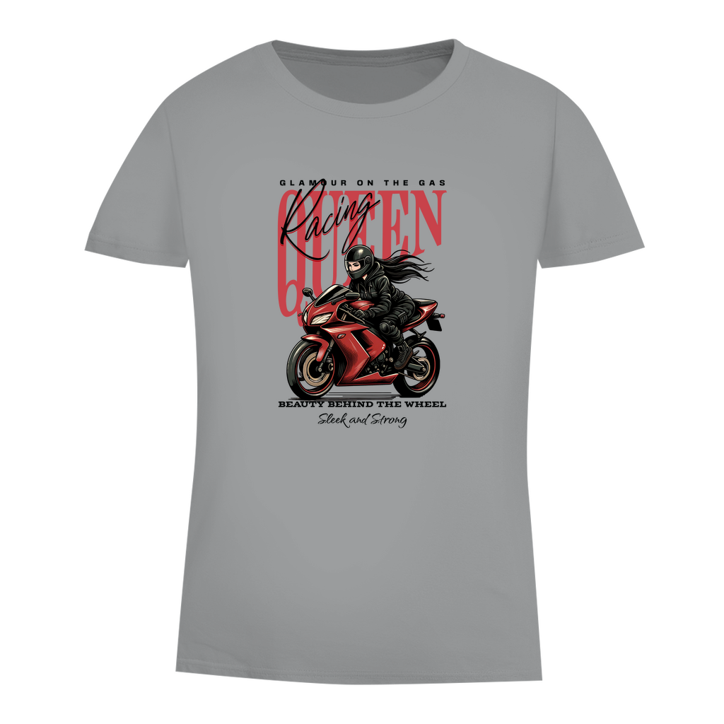 RACING QUEEN - Biker T-Shirt für Frauen