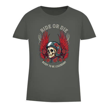 RIDE OR DIE - Damen Biker T-Shirt