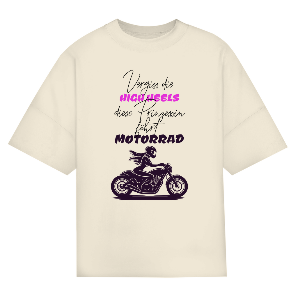 VERGISS DIE HIGHHEELS ... - Oversized Biker Shirt