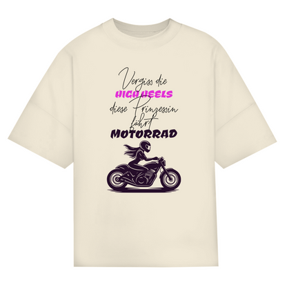VERGISS DIE HIGHHEELS ... - Oversized Biker Shirt