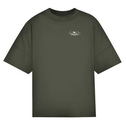 HERZKLOPFEN - FRANKENWALD BIKER - Oversize Biker T-Shirt für Frauen