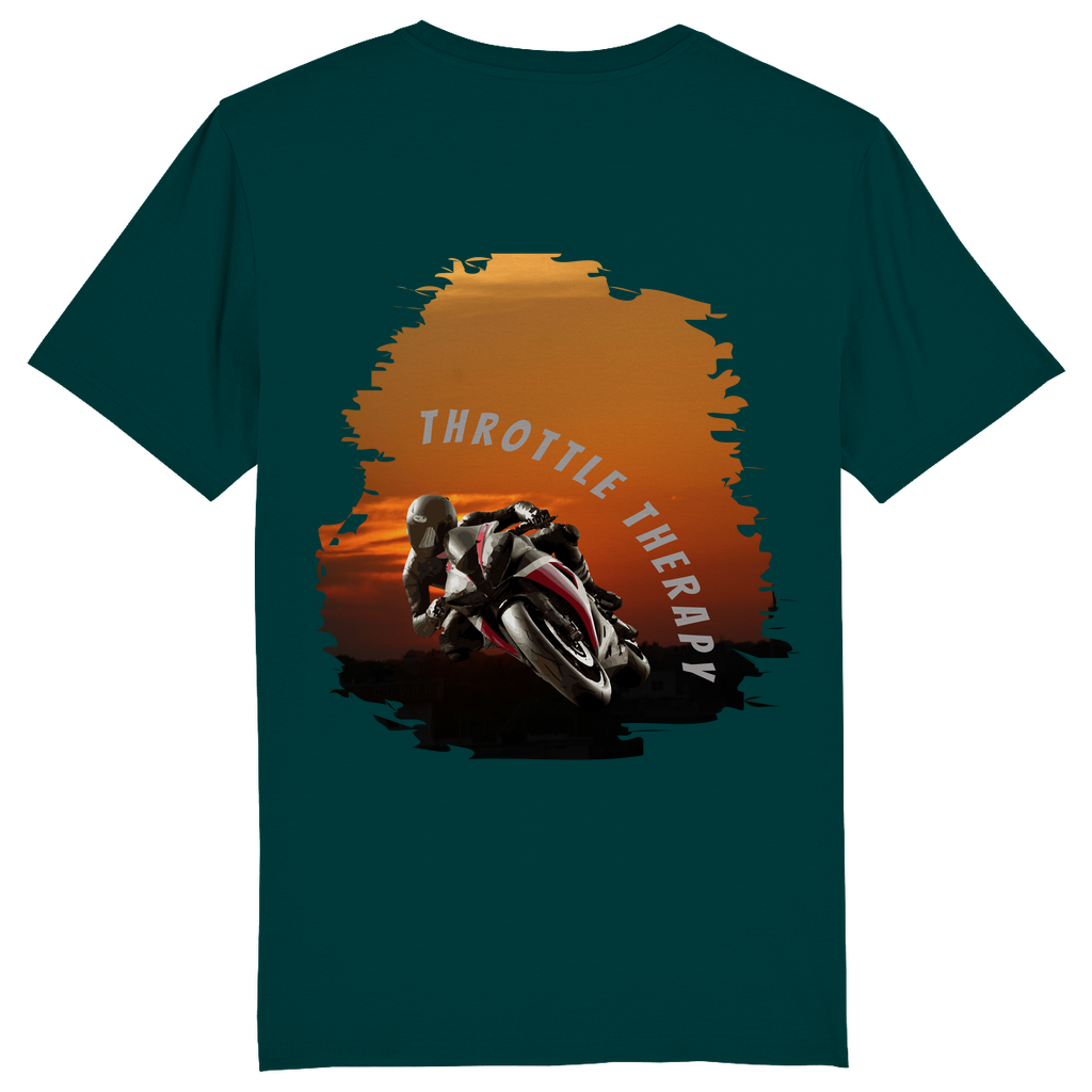 THROTTLE THERAPIE - Biker T-Shirt für Männer