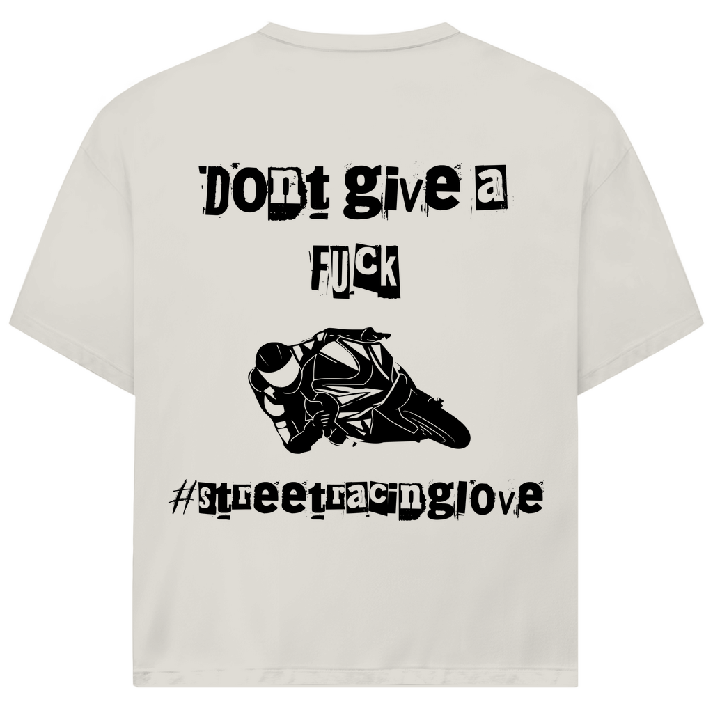 DON'T GIVE A FUCK - Oversized Herren T-Shirt