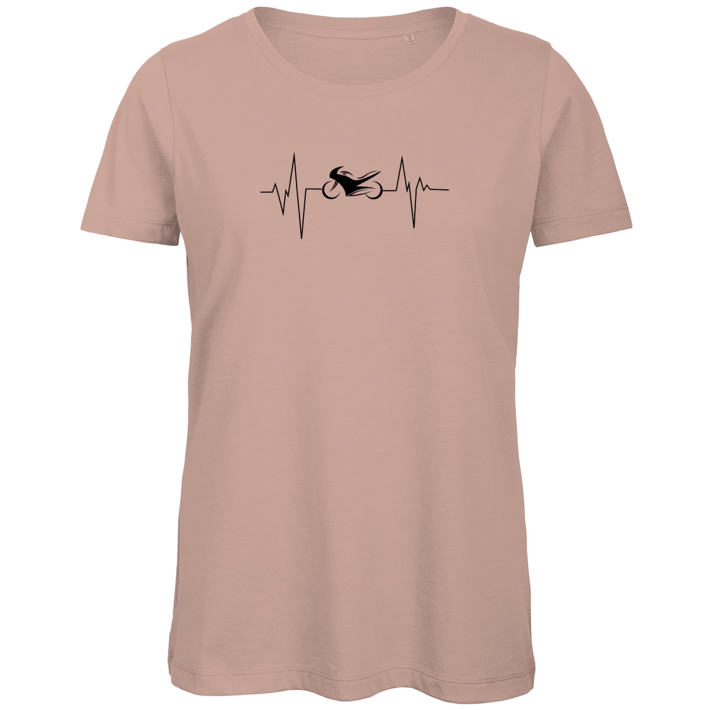 HEARTBEAT - Bikershirt für Frauen