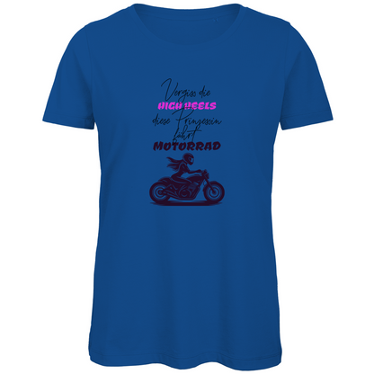 VERGISS DIE HIGHHEELS - Biker T-Shirt für Damen