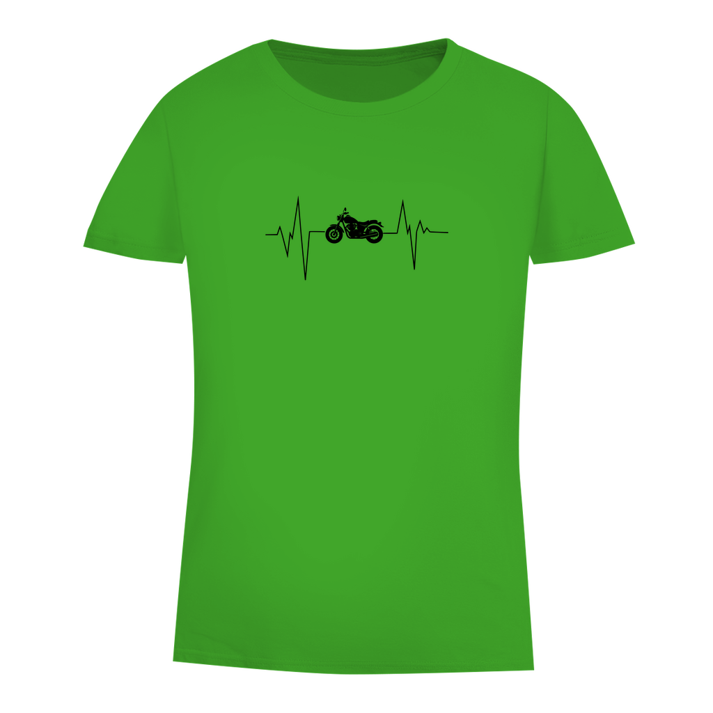 HERZKLOPFEN - Biker T-Shirt für Frauen