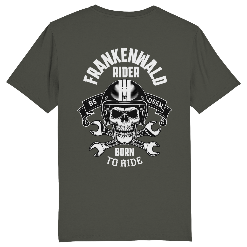 FRANKENWALD RIDER - BORN TO RIDE - Bikershirt für Männer